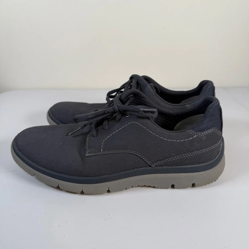 Clarks Cloudsteppers Tunsil Plain Tetrasoft Oxford Sneakers Size 9 Lace Up Shoes